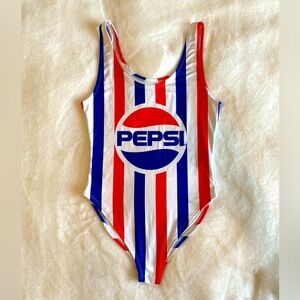 Pepsi (high cut) Vintage Style Swimsuit